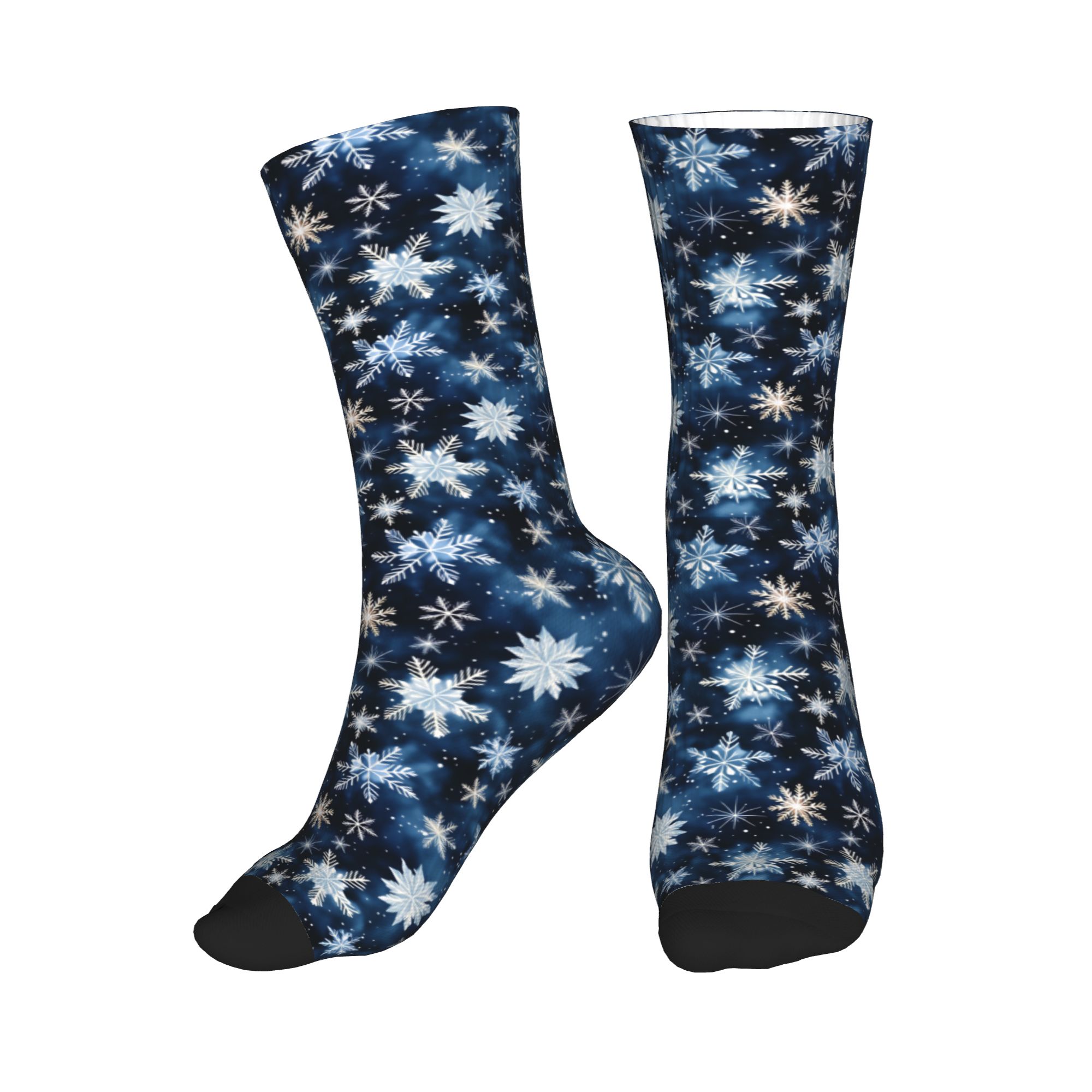 Dress Sock Men - Meias masculinas com padrão de floco