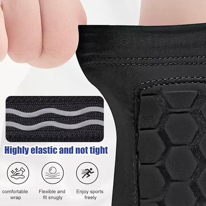 1 Par de Caneleiras de Futebol - Compression Sleeve Calf avaliação e preço