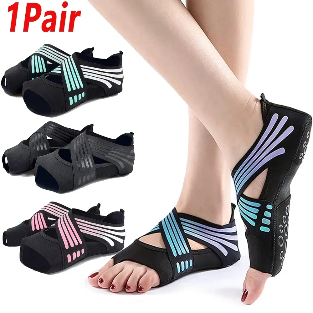 1 Par de Sapatos Profissionais - Grip Sock Yoga avaliação e preço