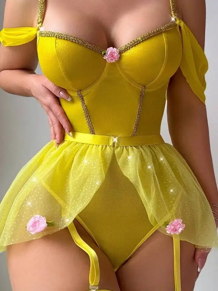 Bodysuits Sexy Brilhantes de U - Fishnet Stocking Women avaliação e preço